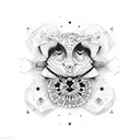 Sunny day tattoo design idea