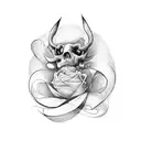peux tu me faire une proposition de tatouage pour une femme en écriture cursive pour le phrase "for life" avec le "f" de tattoo design idea