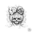 peux tu me faire une proposition de tatouage pour une femme en écriture cursive pour le phrase "for life" avec le "f" de tattoo design idea