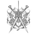 Sword tattoo design idea