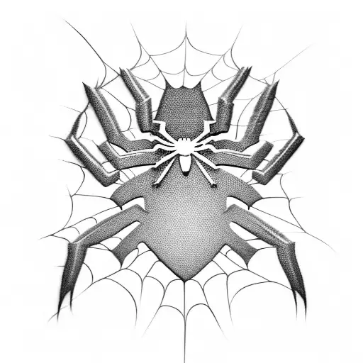Spiderman zombie  tattoo design idea