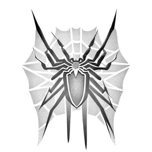 Spider-Man in a punk rock outfit playing a guitar tattoo design idea