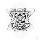 see hear speak no evil  tattoo design idea