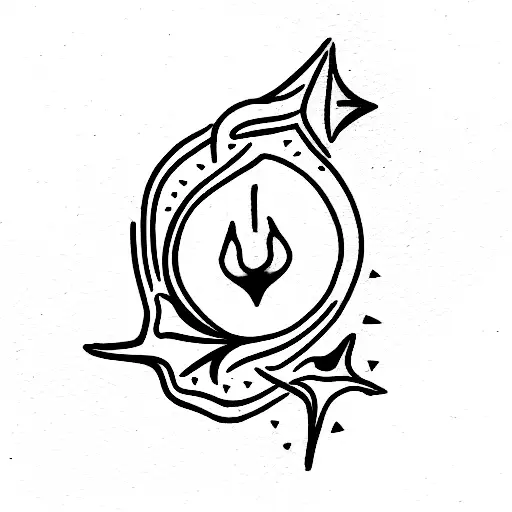 jester tattoo design idea