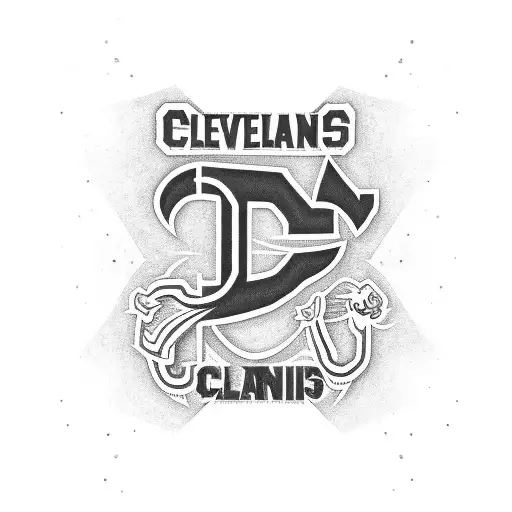 Cleveland Indians logo with a twist tattoo design idea