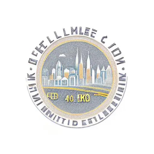 Skyline of Hamburg with embetted HSV Logo tattoo design idea