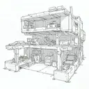 pc action games tattoo design idea