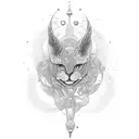 molécula de serotonina e dopamina  tattoo design idea