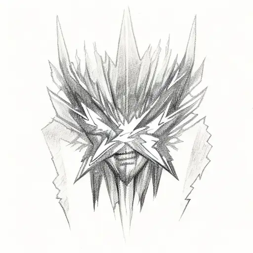 Lightning Bolt tattoo design idea