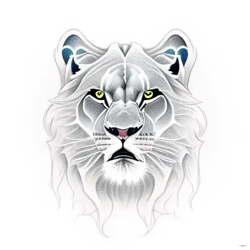 roaring lion tattoo tattoo design idea