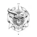 chicano lettering tattoo design idea