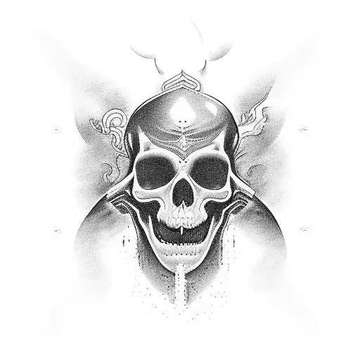 here and I take me to the pearly gates so I can look you in the eye when I spit in your face tattoo design idea