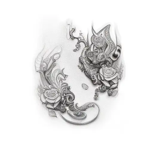 swag massia tattoo design idea