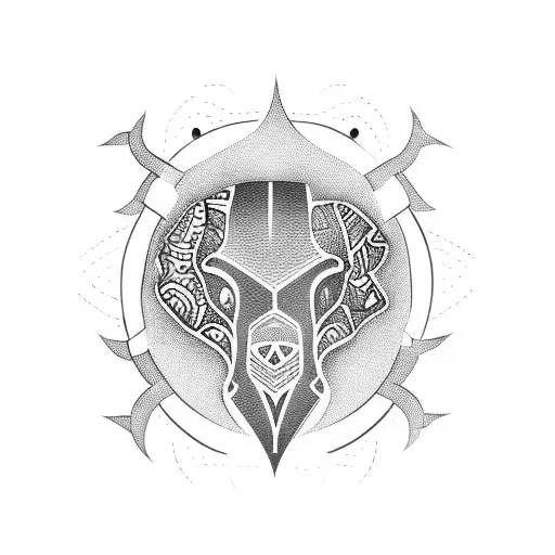 Africa Grey College  tattoo design idea