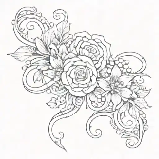 garter band tattoo design tattoo design idea
