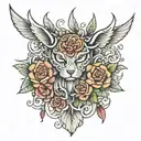 Aaron tattoo design idea