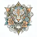 Aaron tattoo design idea