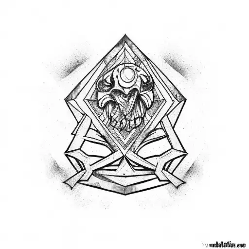 mafia tattoo design idea