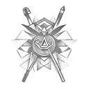 mafia tattoo design idea