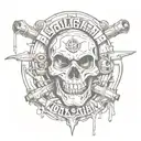 hooligan tattoo design idea
