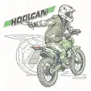 hooligan tattoo design idea