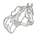 cowgirl up  tattoo design idea