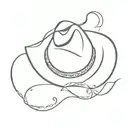 cowgirl up  tattoo design idea