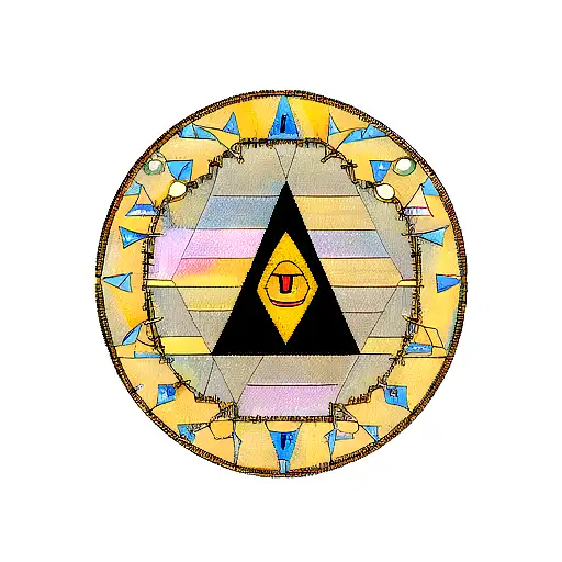 illuminati  tattoo design idea