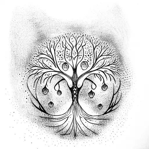Tree of Life tattoo design idea