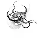 venom tattoo design idea