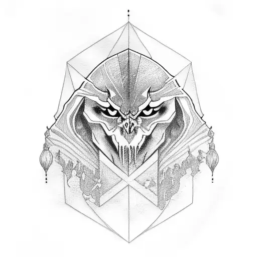 azrael tattoo design idea