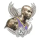 Kobe Bryant tattoo design idea