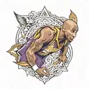 Kobe Bryant tattoo design idea
