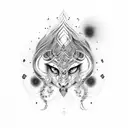 Devi prasad Kushalaskhi tattoo design idea