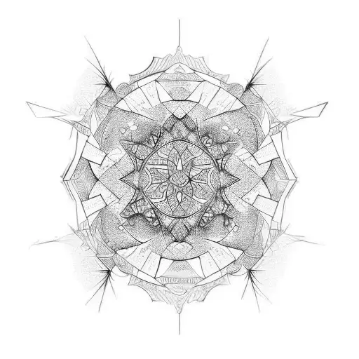 robe tattoo design idea