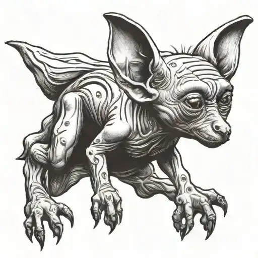dobby tattoo design idea