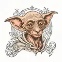 dobby tattoo design idea