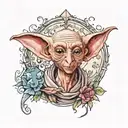 dobby tattoo design idea