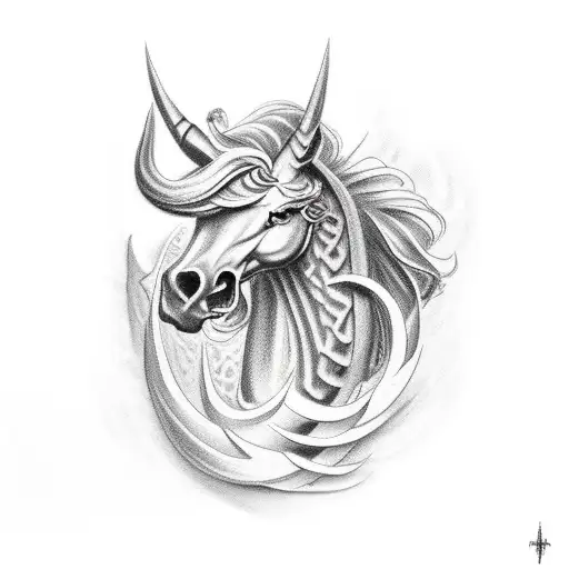 four horseman tattoo design idea