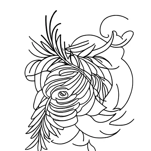 rosemary tattoo design idea