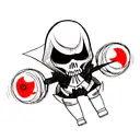 reaper tattoo design idea