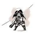 reaper tattoo design idea