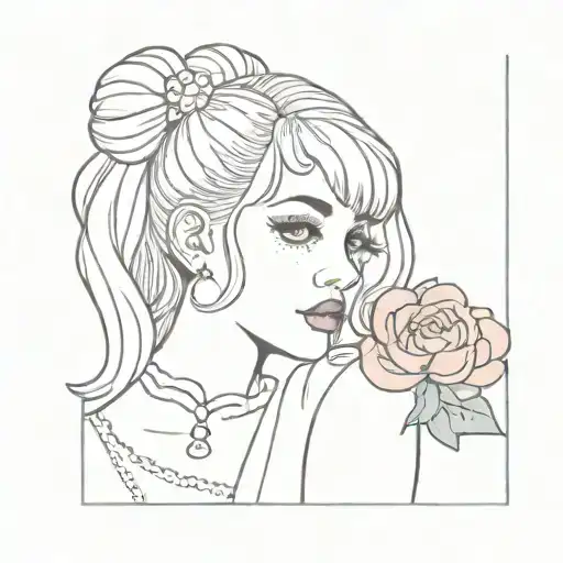 Melanie Martinez tattoo design idea