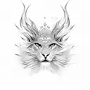 whiter ferrari tattoo design idea