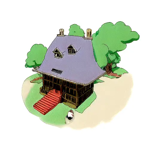 Studio Ghibli tattoo design idea