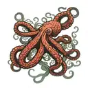 tentacle of a kraken trapping my forearm tattoo tattoo design idea
