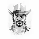 Red Dead Redemption 2 tattoo design idea