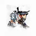 Red Dead Redemption 2 tattoo design idea