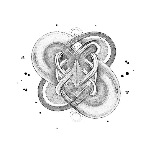 infinity, heartbeat, question, karma, life, one sided love tattoo design idea