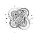 infinity, heartbeat, question, karma, life, one sided love tattoo design idea